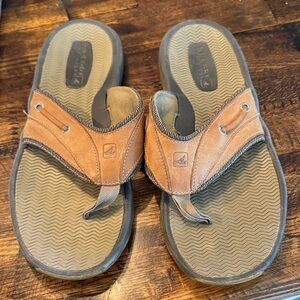 Sperry Men's Brown and Gray Sandals